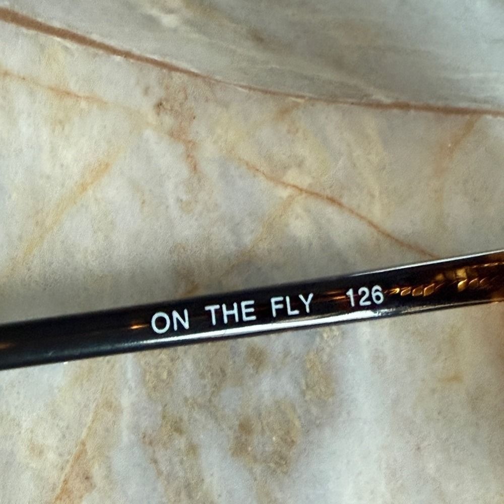 Quay Australia On The Fly Tortoise Shell Aviator Sunglasses Brown Gradient Lens - Picture 10 of 14